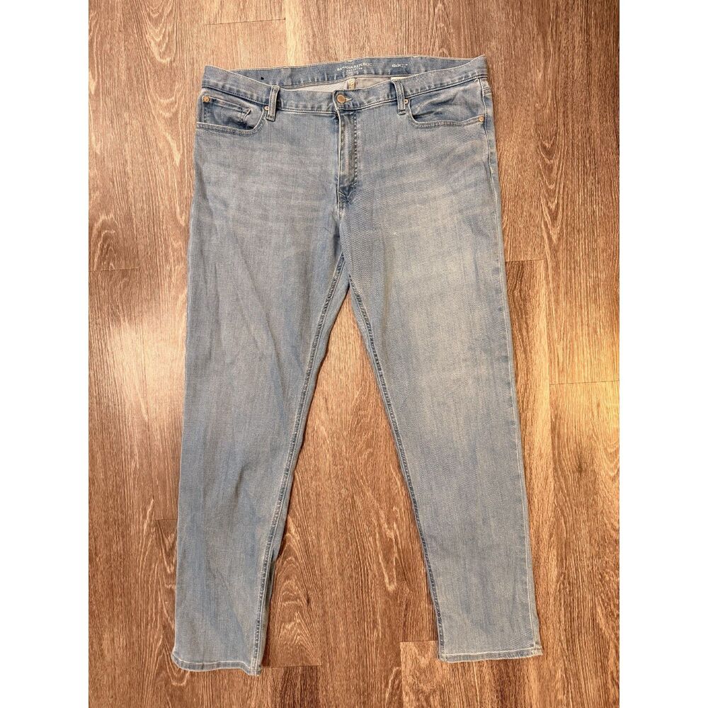 Banana Republic Men's Traveler Jeans Light Wash Slim Fit 40x34